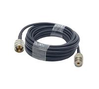 Cavo coassiale RG58 PL259 UHF maschio a connettore RF adattatore estensione radio amatoriale 50ohm 10CM 15CM 20CM 30CM 40CM(UHF M to F,15CM)