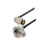 Cavo coassiale RG58 PL259 UHF maschio a connettore RF adattatore estensione radio amatoriale 50ohm 50CM, 60CM, 80CM, 1M, 1,5M(UHF M90 to F90,60CM)