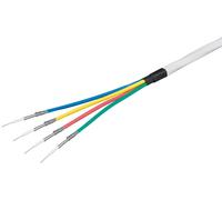 Cavo coassiale SAT KKS Quattro 4x1/4,8 CCS bianco 67329