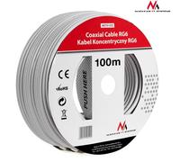 Cavo Coassiale Satellitare 1.0CCS RG6 Lunghezza 50m 100m Maclean