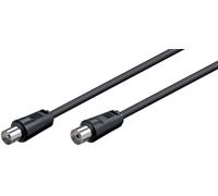 CAVO COLLEGAMENTO ANTENNA TV MASCHIO/FEMMINA COLORE NERO MT. 1,5 NEW