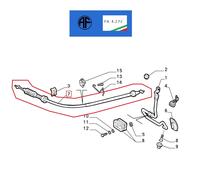 CAVO COMANDO ACCELERATORE FIAT BRAVA - BRAVO - MAREA - COUPE' AF PER 7776549