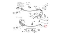 CAVO COMANDO ACCELERATORE FIAT BRAVA - BRAVO - MAREA ORIGINALE 46463149