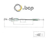 CAVO COMANDO ACCELERATORE PEUGEOT 205 LA BCP PER 162902