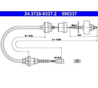 Cavo comando, Comando frizione per CITROËN FIAT PEUGEOT BOXER DUCATO JUMPER