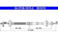 Cavo comando, Comando frizione per RENAULT ESPACE
