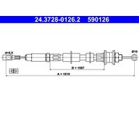 Cavo comando, Comando frizione per VW LT 28-35 LT 40-55