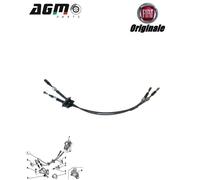 Cavo comando flessibile del cambio originale fiat 500 46353546