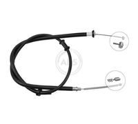 A.B.S. K13891 Cavo freno a mano per CHRYSLER Ypsilon Schrägheck