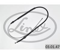 Cavo comando, Freno stazionamento LINEX 03.01.47 per AUDI A3 (8P1) 2 2003-2008