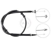 Cavo comando, Freno stazionamento posteriore Dx per FIAT PANDA