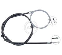 Cavo comando, Freno stazionamento posteriore Sx per MERCEDES-BENZ RENAULT CITAN