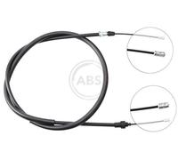 Cavo comando, Freno stazionamento posteriore Sx per PEUGEOT 206