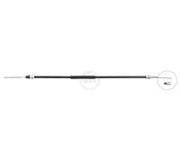 Cavo comando, Freno stazionamento posteriore Sx per PEUGEOT 406