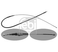 Cavo comando, Freno stazionamento posteriore Sx per SKODA ROOMSTER