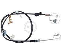 Cavo comando, Freno stazionamento posteriore Sx per SUZUKI SX4