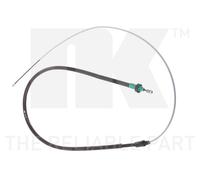 Cavo comando, Freno stazionamento Sx per PEUGEOT 207 207 SW 208