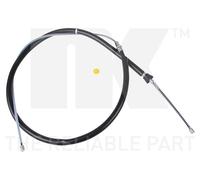 Cavo comando, Freno stazionamento Sx per VW POLO