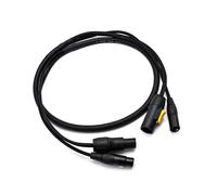 Cavo Combinato DMX True1 Powercon A 5 Pin IP65, Lunghezza 1 Metro/3 Metri, Cavo Ibrido True One Power Data per Illuminazione Scenica Esterna,
