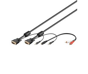 Cavo Combo Vga 15 Poli + Audio Maschio/Maschio Mt. 3