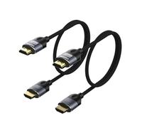 Cavo Compatibile Con HDMI 8K, Cavo HDMI 2.1 4K A 120 Hz, Adattatore 48 Gbps For RTX 3080, Cavo Video HDR EARC, PC, Laptop, TV Box, PS5(HDMI 8K-2PACK,5m)