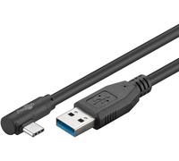 Cavo - Computer - Cavo Usb3.2 Usb-c™ M 90° A Usb Tipo A M 0,5m Nero