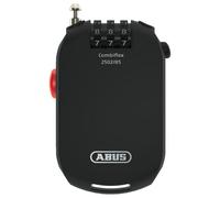 ABUS Combiflex Pro 2502 Cavo antifurto arrotolabile serratura a combinazione, black 2020 Lucchetti a Combinazione