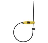 Abus Combiflex TravelGuard, blocco del cavo male Giallo Fluo/Nero