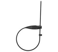 Cavo con combinazione Abus Combiflex™ TravelGuard nero