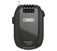 Abus Combiflex StopOver/Break/Rest/Trip, blocco del cavo 125 cm male Nero