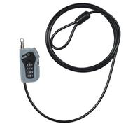 ABUS 52523 Blocca cavo, nero, 200 cm