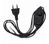 Cavo con interruttore timer e spina, cavo di alimentazione con conto alla rovescia e interruttore on/off, 220-250 V, cavo di alimentazione con spina per luci LED, lampada da tavolo, lampade da terra