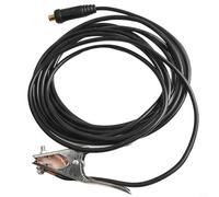 Cavo con morsetto di messa a terra 300A per macchine inverter per saldatura MMA, impugnatura comoda, materiali (7 m)