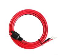 Cavo connettore 45A per palo con terminale O-Ring 10AWG progettato per l'integrazione della batteria in centrali elettriche portatili e sistemi fotovoltaici (1,5 m)