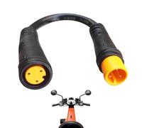 Cavo connettore impermeabile a 3 pin E impermeabile | Parte del kit di conversione per biciclette elettriche | Cavo da 10,8 cm per il margine del pollice, sensore dei freni, rilevamento degli