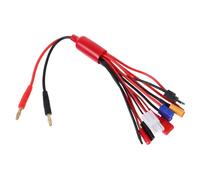 Cavo Connettore per Aeromodelli 4,0mm Banana Plug Multifunzione DIY | Plastica, uno Schema Nudo Adattatori, T-plug Futaba Mini Xt60 Jst, per Ricarica