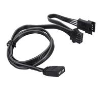 Cavo connettore RGB jixopn12V4Pin/5V3Pin per ventola del case PC, prolunga per striscia LED per schede madri Giga/Microstar/A-sus