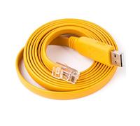 Cavo console USB Compatible With RJ45 RS232 Cavo di convertitore dell'adattatore seriale Compatibile con il rollover del router Cis-Co con supporto chipset Win7/8/10 ( Size : 10ft , Color : Yellow )