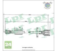 Cavo contachilometri alberino tachimetro LPR per CITROEN EVASION JUMPY FIAT ULY