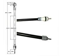 Cavo contachilometri Yamaha BWs / MBK Booster