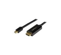 StarTech.com Cavo convertitore adattatore DisplayPort a HDMI con cavo integrato, mDP a HDMI da 1m, 4K