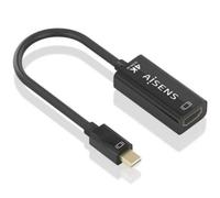 Cavo convertitore AISENS A125-0904 Mini DisplayPort maschio a HDMI femmina 4K 15 cm nero
