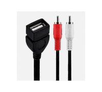 Cavo convertitore audio e video da USB 2.0 a RCA, 0,2 m, per videocamere e trasferimento video.