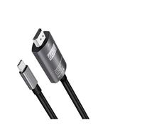 Cavo Convertitore Da USB C A HDMI 4K 60Hz Tipo, Compatibile Con Samsung S8, Adattatore 3.1 Thunderbolt For Connessione Dati(ZY-THF001,2m)
