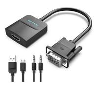 Cavo convertitore da VGA maschio a HDMI femmina Vention ACNBF, 1 m, nero
