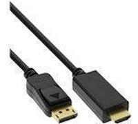 ITS 1 METRO Cavo DisplayPort M a HDMI M, con Audio, 4K/60Hz, DP1.2, nero