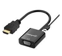 Manhattan 151436 cavo e adattatore video 0,3 m HDMI tipo A (Standard) VGA (D-Sub) Nero