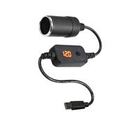 Cavo convertitore per presa auto, cavo trasformatore per auto, adattatore caricabatterie leggero per auto, camion, SUV, berlina, camper