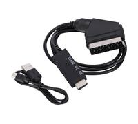 Cavo convertitore Scart a HDTV 1080p/720p Scart Analog To Digital HDTV Video Convertitore Cavo Adattatore per HDTV