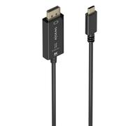 Aisens Cavo convertitore bidirezionale A109-0879 USB-C a DisplayPort 8K@60Hz nero 1,8 m